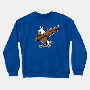 Dabbing dab proud American Eagle coat of arms Crewneck Sweatshirt